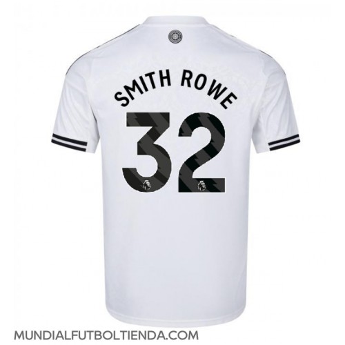 Camiseta Fulham Emile Smith Rowe #32 Primera Equipación Replica 2025-26 mangas cortas